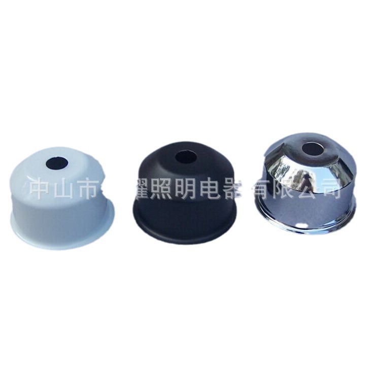 Picture of Table lamp floor lamp Cup E27 half tooth lamp cap kit hardware lamp Cup European Cup reverse edge tip lamp Cup