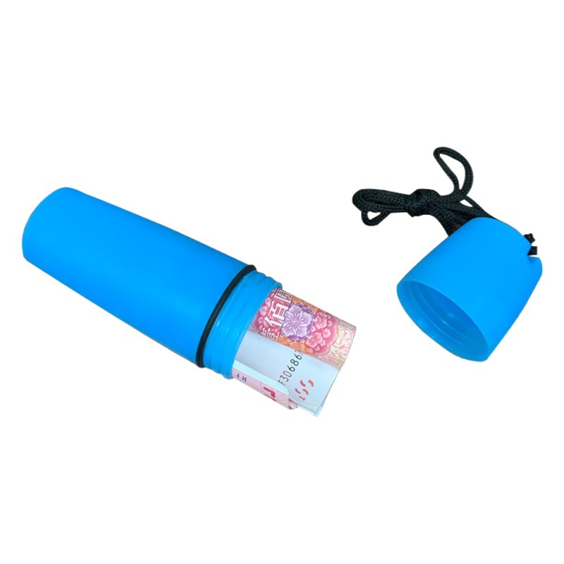 Waterproof cigarette storage bag water playing supplies coin box coin box waterproof storage bucket water park commemorative gift