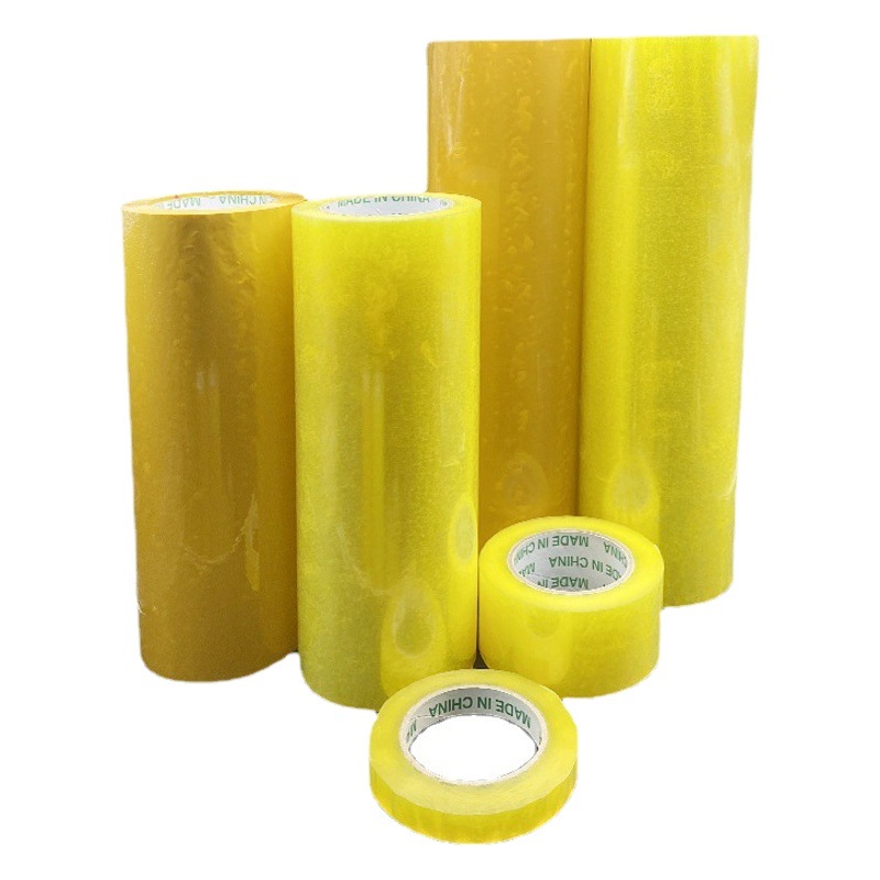 Widened transparent tape beige tape enlarged tape 10cm 20cm express packing large tape