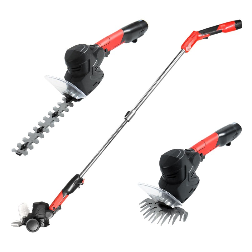 Electric multi-function garden trimmer pruning saw pruning machine lawn mower high branch saw green grass machine