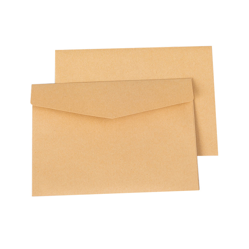 Picture of Cross-border B6 envelope invitation greeting card creative business western-style blank kraft paper white sulfate paper envelope manufacturers