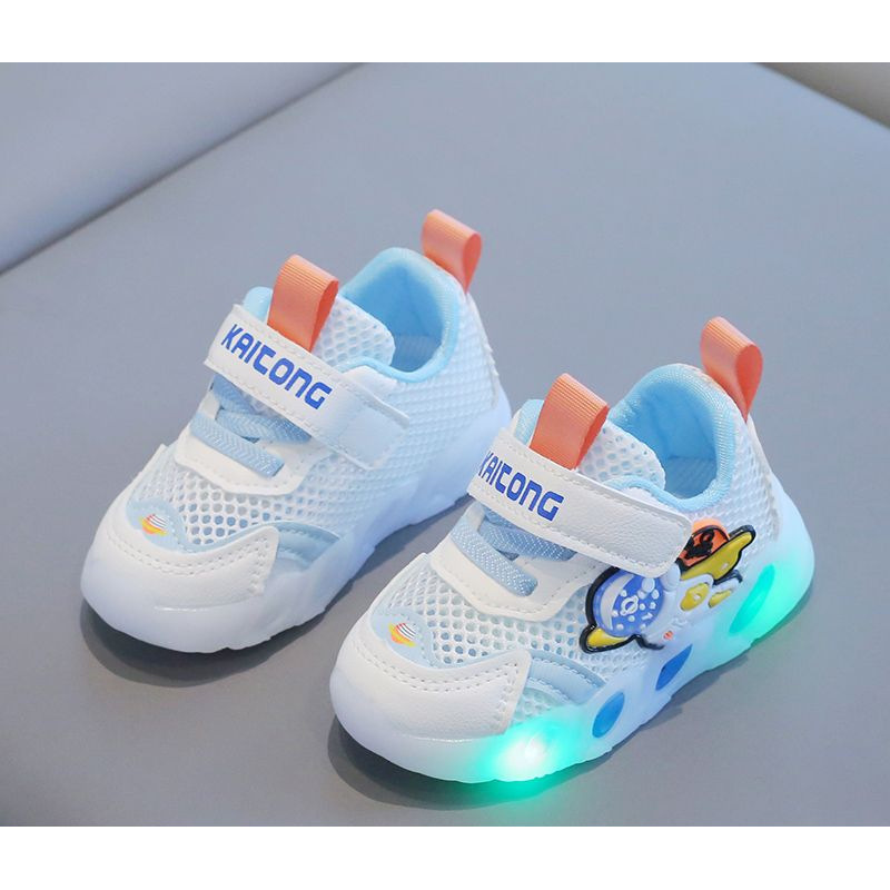 2025 New Summer Style 0-1-3 Year Old Male and Female Baby Toddler Shoes with Light Soft Sole Non-Slip Mesh Breathable Shoes