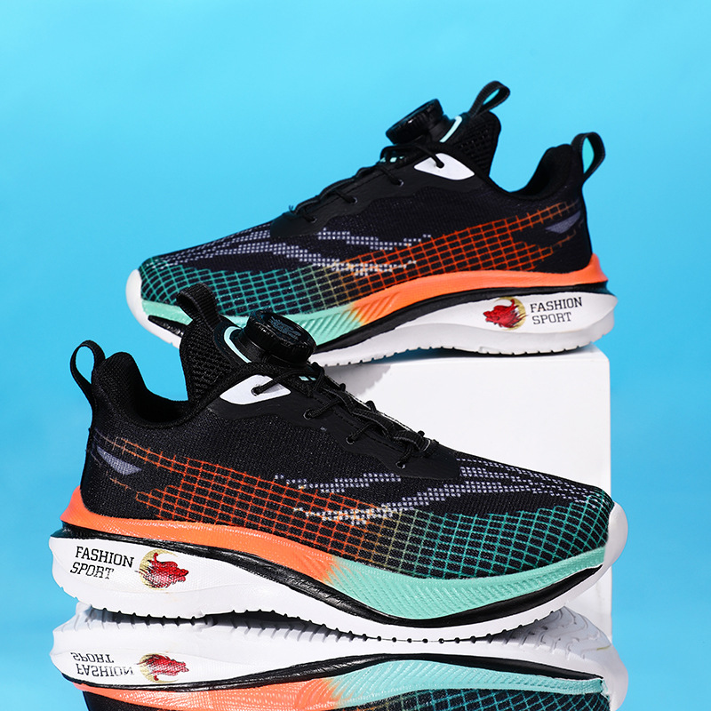 Chitu 7Pro Kidsren's Sports Shoes Breathable Mesh Autum Boys' Carbon Plate Student Non-Slip Wear-Resistant Special Running Shoes