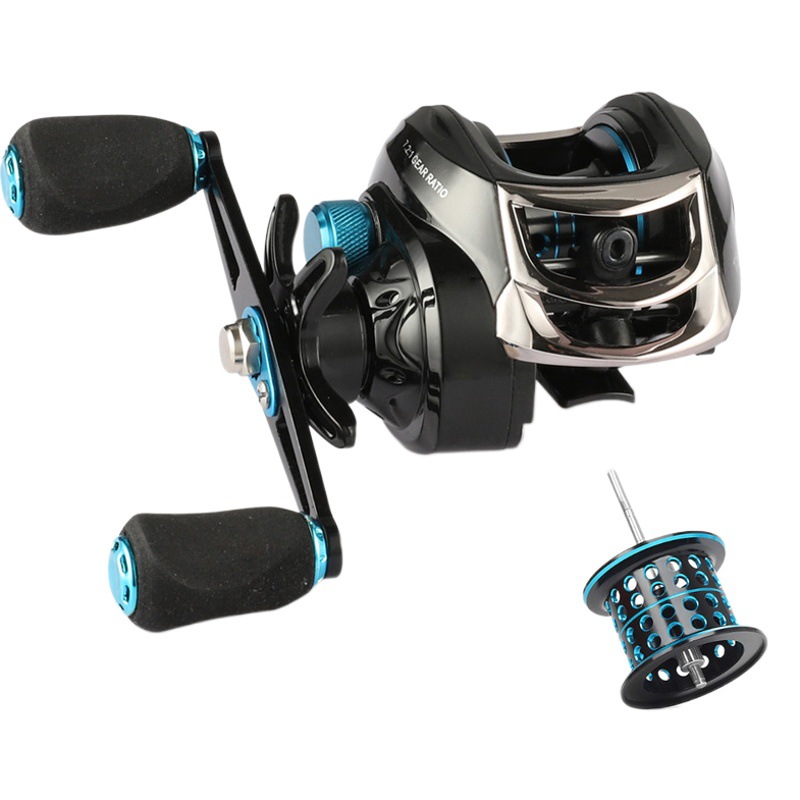 Bilings metal water drop wheel Luya fishing wheel fishing reel magnetic micro sea pole wheel fishing gear wholesale