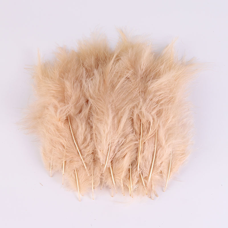 Picture of Cross-Border Wholesale Turkey Feathers Pointed Tail Velvet Feathers Colorful Feathers Dream Catcher Feathers Feather Lamp Wave Ball Feathers