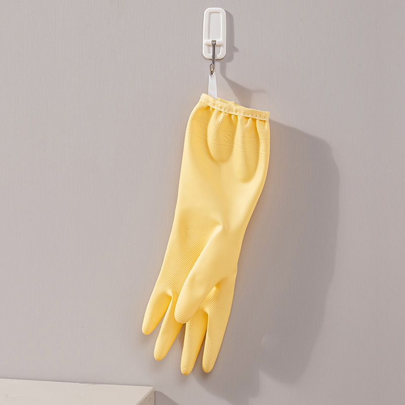 Picture of Home kitchen dishwashing brush bowl household gloves waterproof cleaning women durable laundry household rubber latex wholesale