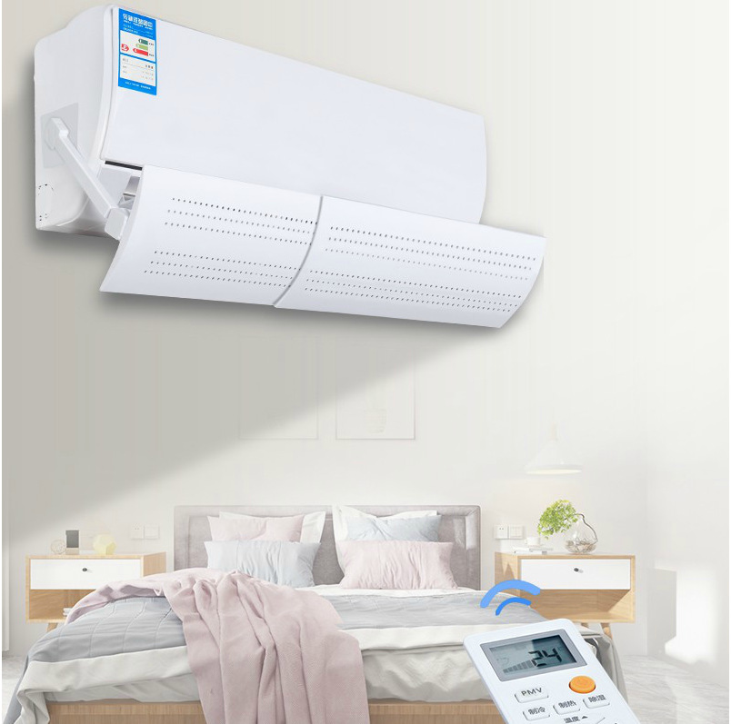 Picture of Retractable Air Conditioning Windshield Confinement Anti-Direct Blowing Wind Deflector Air Outlet Windshield Household Air Conditioning Baffle