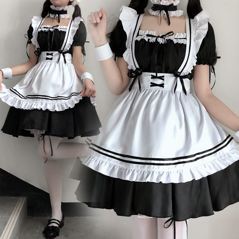 Picture of Maid Costume Japanese COS Cute Student dress Big Brother Lolita suit Secondary plus size Costume Daily