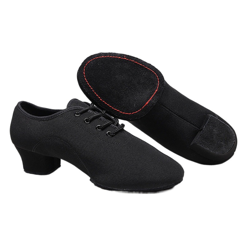 Latin Dance Shoes for Adults, Women's Body Training Shoes, Teacher Shoes, Square Dance Shoes, Oxford Cloth Dance Shoes, High Heels