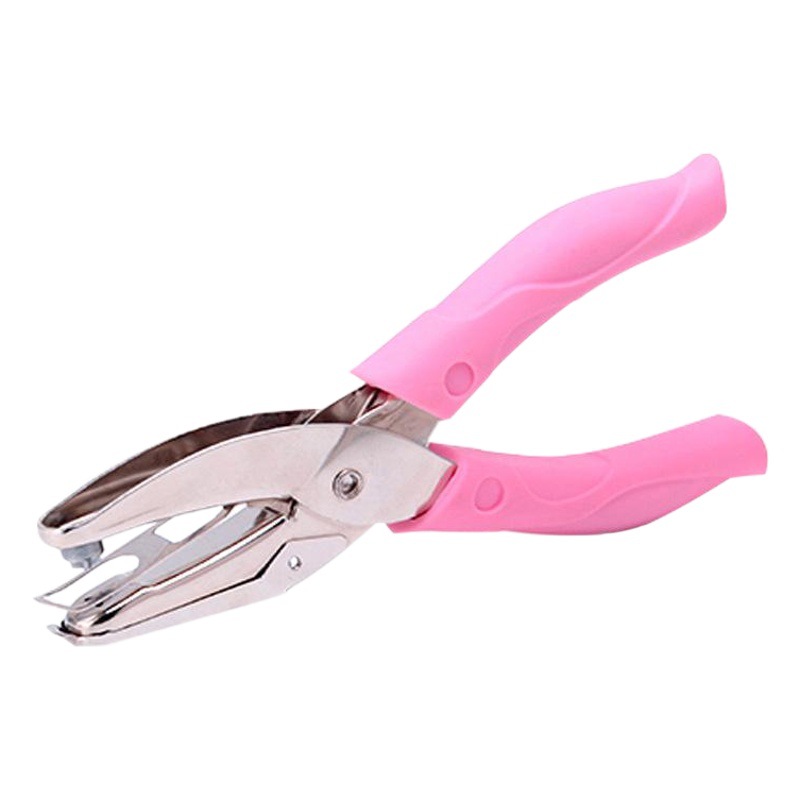 Astronomical hole punch wholesale small metal single hole document hole punch loose-leaf student manual love hole punch