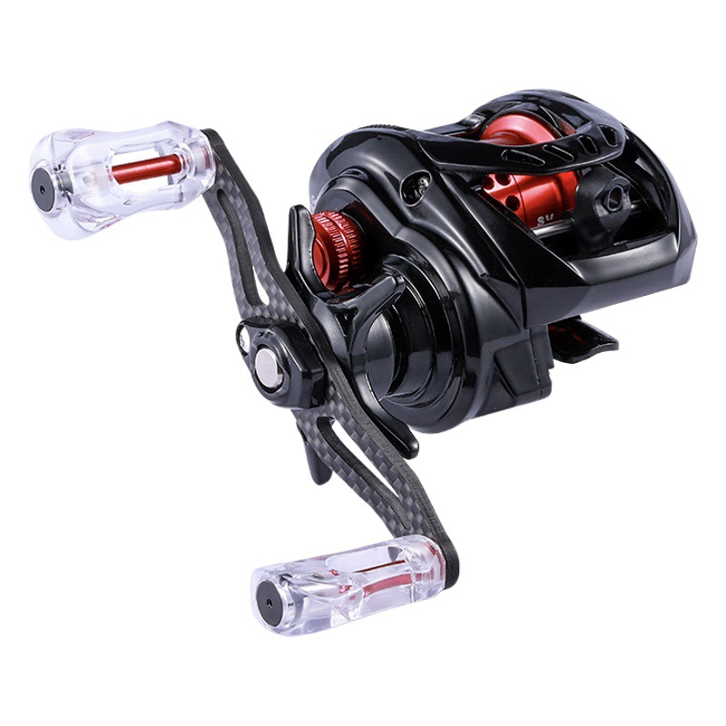 Comelon small golf drop wheel micro-object general use double-wire cup raft fishing wheel Luya black long-distance cast light fishing wheel