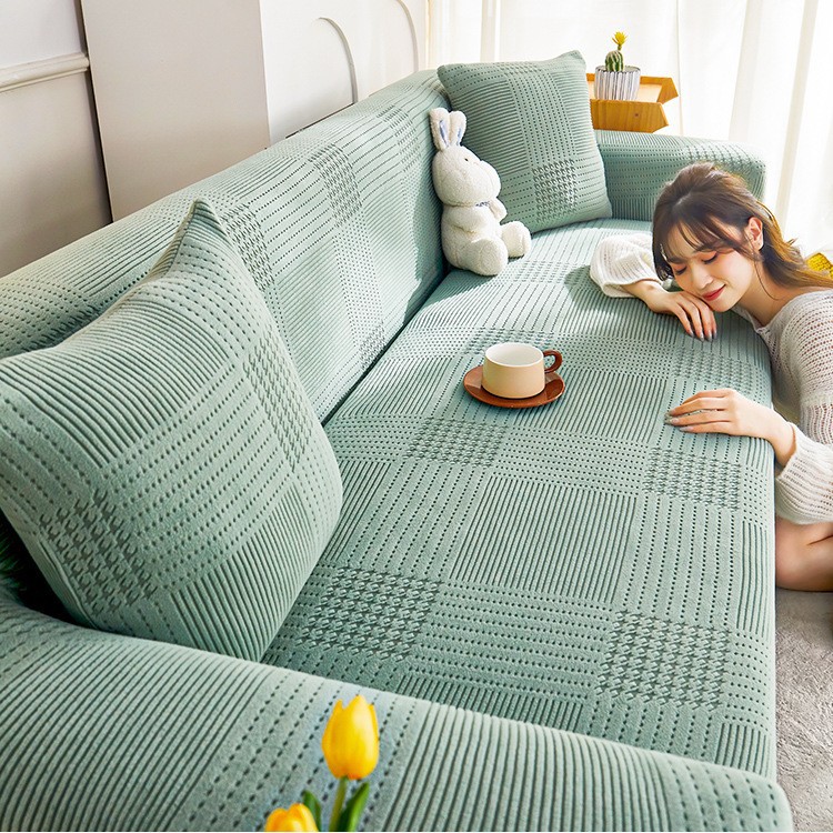 Picture of Universal All-inclusive Universal Sofa Cover Anti-cat Scratch Sofa Cover Four Seasons Universal Sofa Cushion Lazy Sofa Blanket Full Cover
