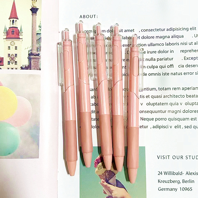 Picture of High Yan value st head brush pen small white pen gel pen office supplies student stationery sign Pen press pen wholesale