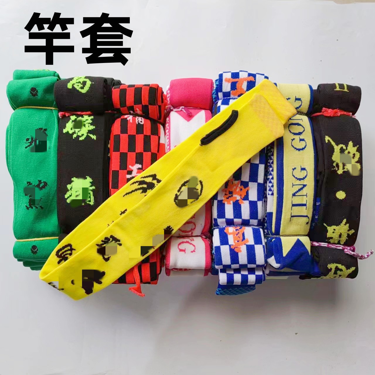 Spot supply fishing rod telescopic rod bag fishing rod bag rod cover fishing gear wholesale