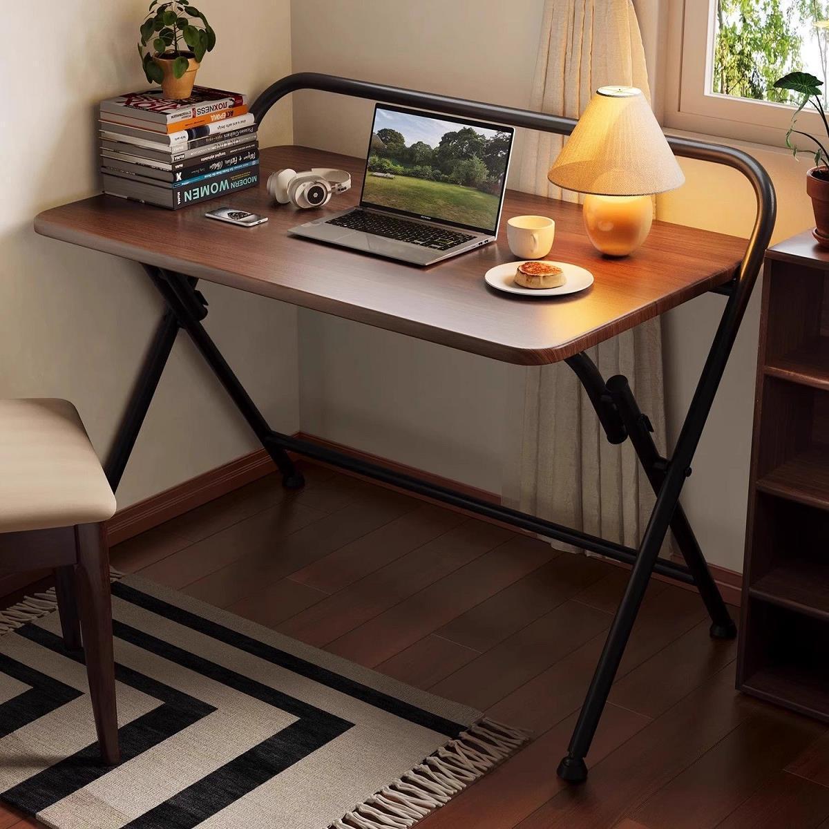 No installation required, computer desk, foldable desk, student home writing desk, bedside small desk, simple office desk