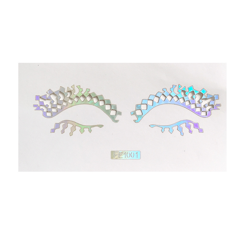 Picture of Spot Eyeliner Stickers for Lazy European and American Eye Makeup Stickers Laser Cut Out Template Makeup Painted Tattoo Stickers