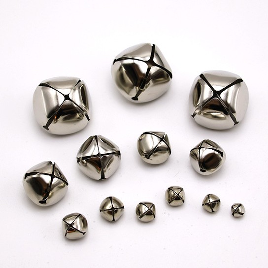 Picture of Bell 6mm-48mm manufacturers wholesale iron cross Bell vacuum plating Christmas tree Bell