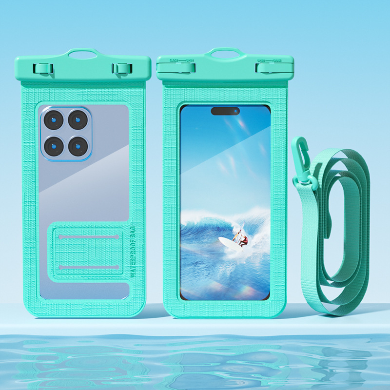 Picture of Mobile phone waterproof bag mobile phone case touch screen waterproof bag drifting diving sealed bag transparent dust bag factory wholesale