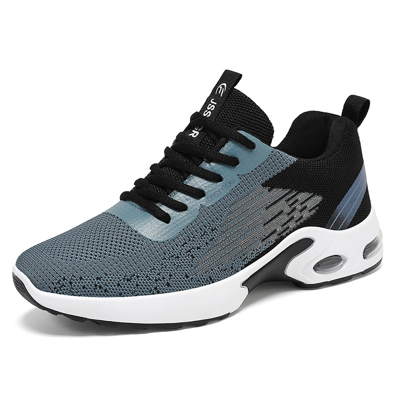 Picture of Men's Shoes Summer 2025 Factory Direct Sales Air Cushion Soft Sole Sports Shoes Wholesale Cross-Border Dropshipping Fly Woven Shoes for Men