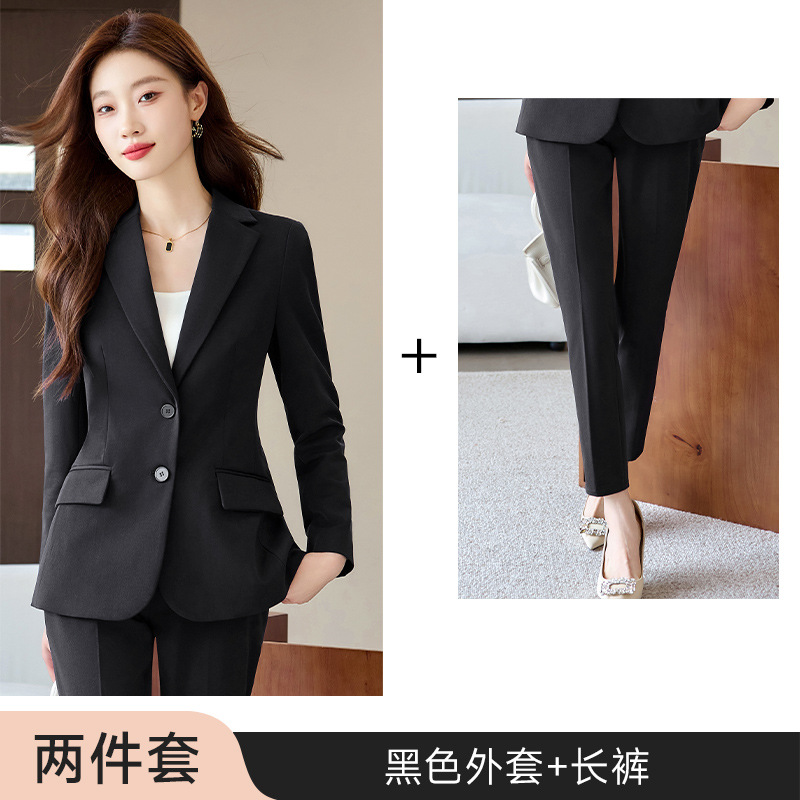 Picture of 2024 Spring and Autumn New Professional suit Women's High-end Sales Jewelry Store Work Clothes Interview Suit Dress Long Sleeve