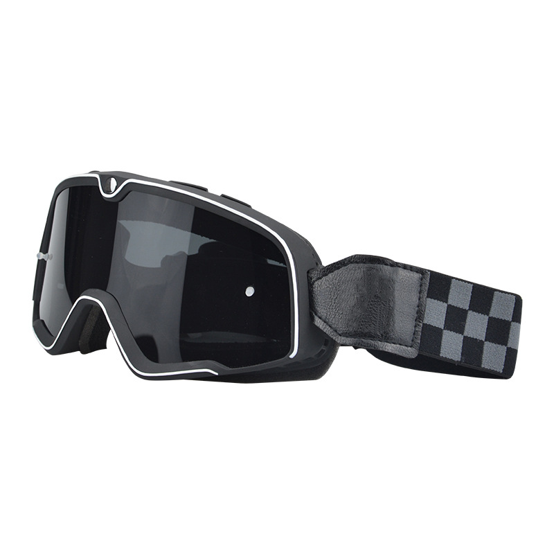 Picture of Anroer's New Wholesale Motorcycle Goggles Uv Retro Goggles Windproof and Dustproof Helmet Glasses # 8067