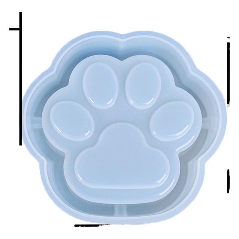 Deyi Yangyang DIY Glue Mold Cat Claw Ashtray Silicone Mold Amazon New Product Mirror Jewelry