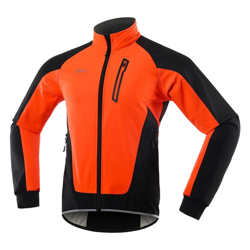 Factory Fall/Winter Composite Fleece Bicycle Riding Suit Sports Top Windproof Rainproof Outdoor Warm Jacket 20B