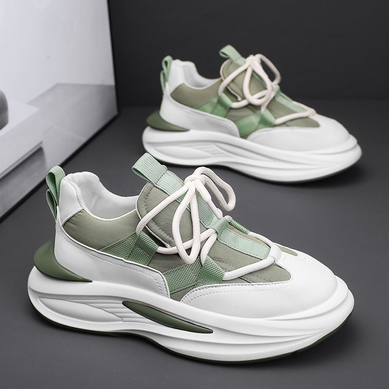 Summer Men's Shoes 2024 New Breathable Shoes Men's Korean-style Fashionable All-match Height-increasing sneaker Casual Torre Shoes