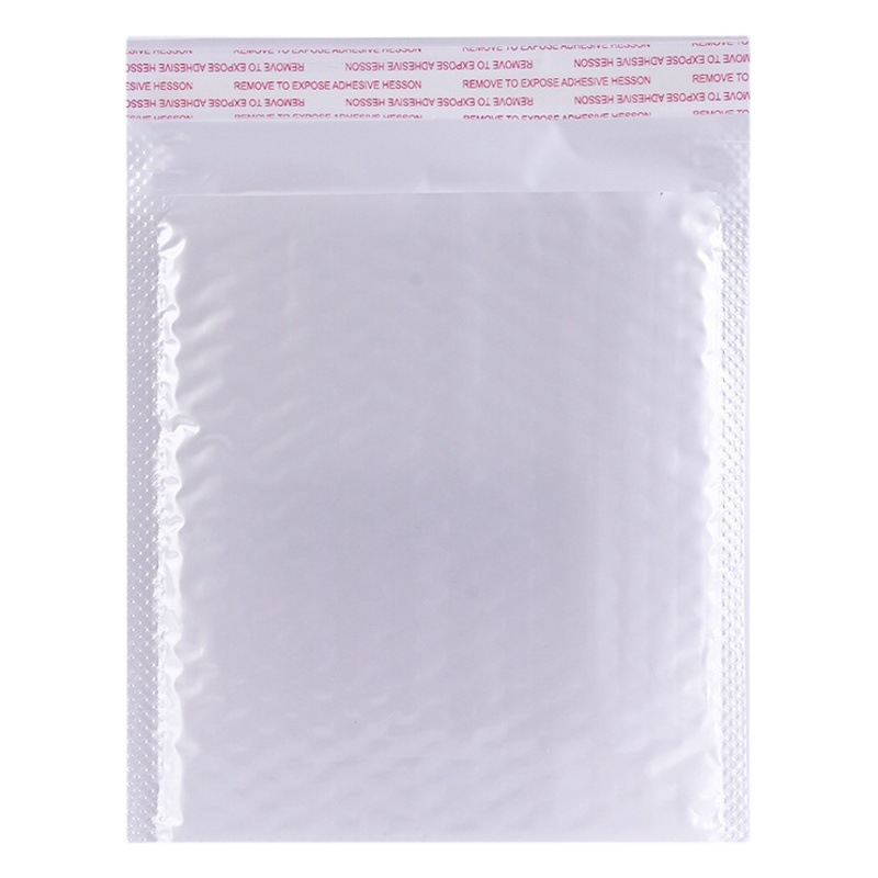 White Pearl Film Bubble Bag Garment Express Bag Bubble Bag Waterproof Shockproof Bubble Envelope Bag Logistics Packaging Bag