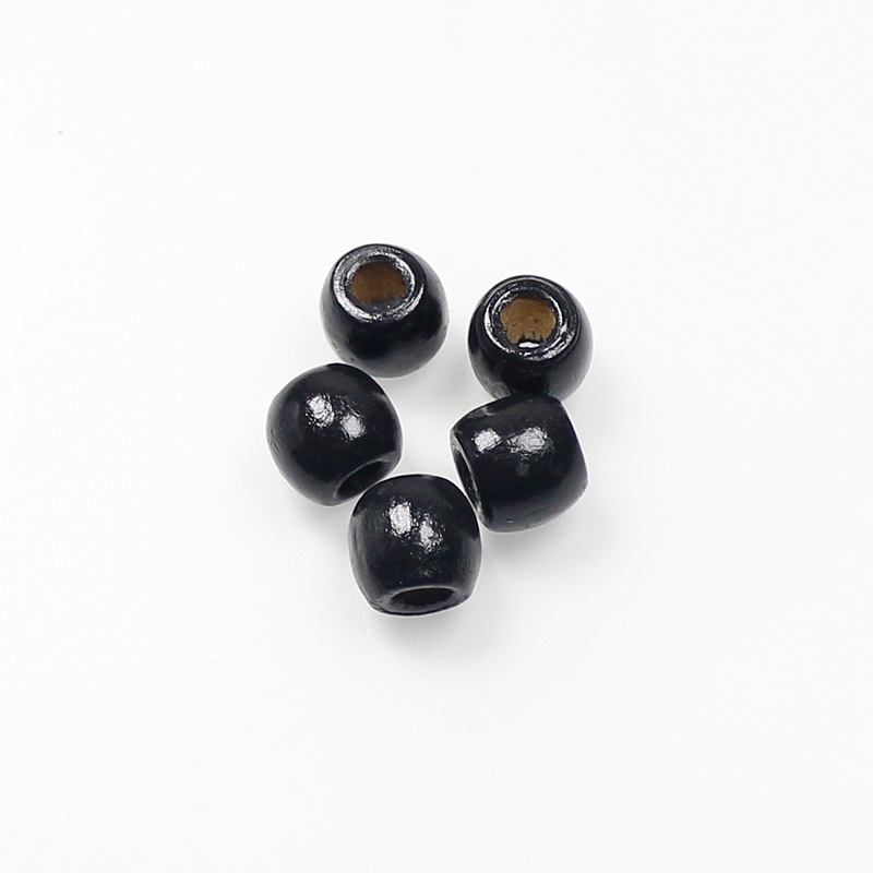 Picture of Maple Loose Beads Beaded Seat Cushion Packaging Clothing Accessories Bundle Flap Pocket Pants Large Hole Wood Beads DIY Handmade Beads