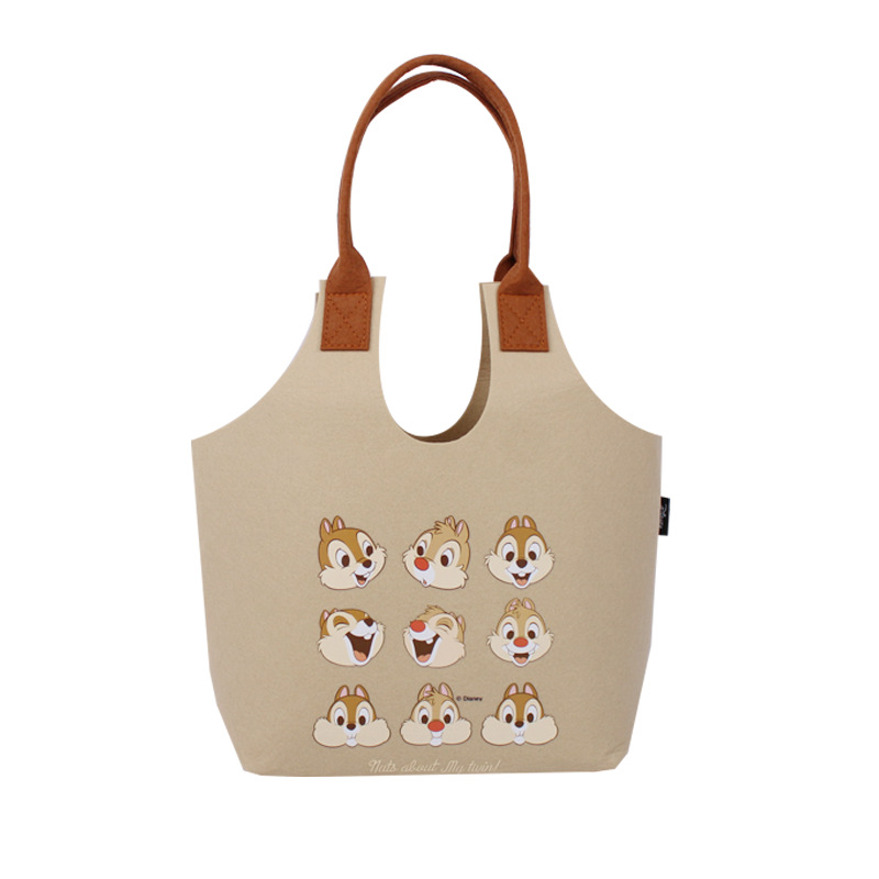 Picture of Felt Bag Niche Popular Printing Bag Felt Tote Bag Printing Tote Bag Internet Popular Tote Bag Storage Bag