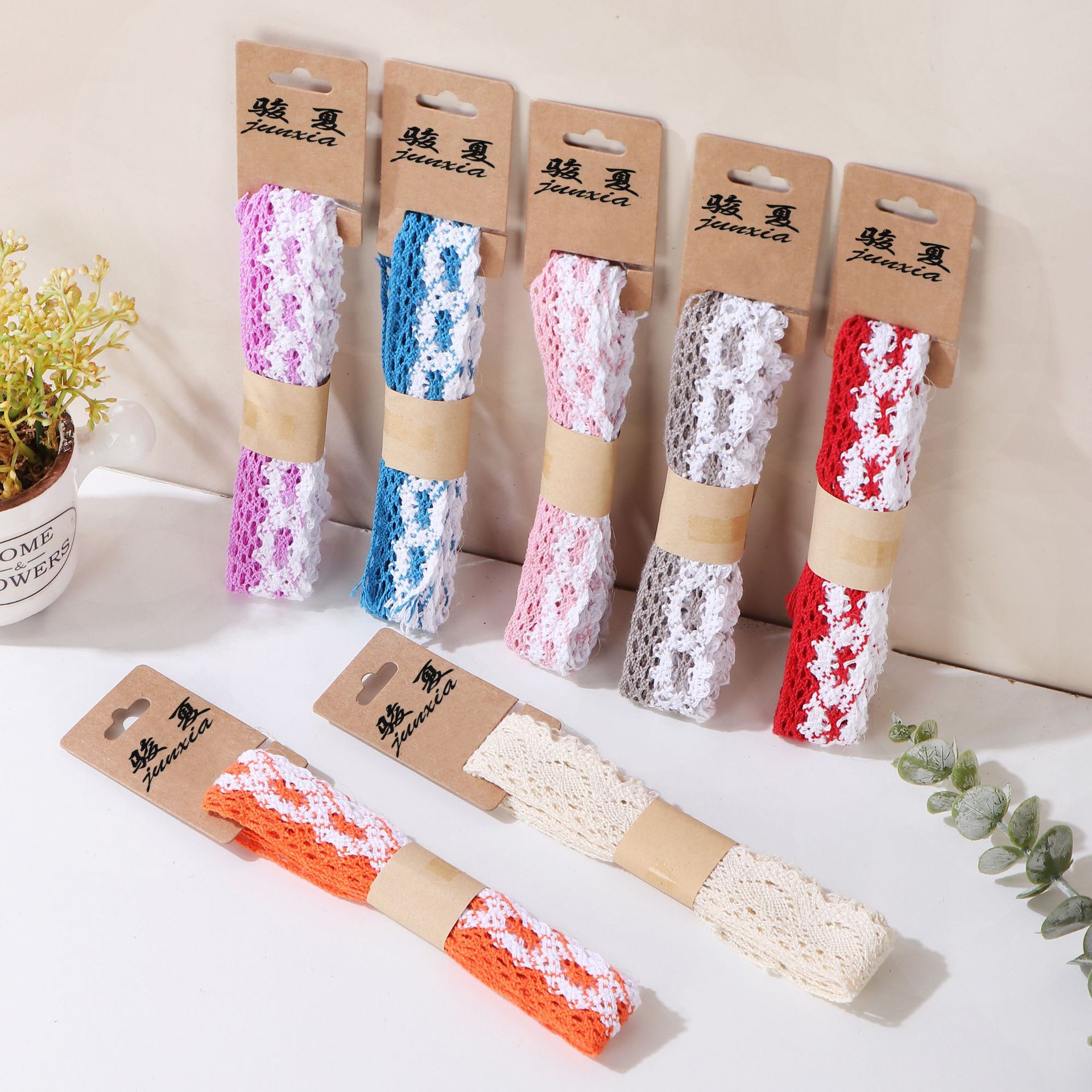 Popular Color Cotton Lace Handmade DIY Clothing Accessories Cotton Lace Lace Lace Milk Ribbon