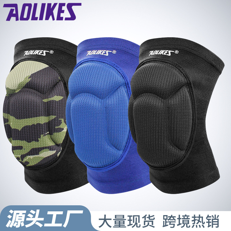 Factory direct thick anti-collision sponge knee pads dance kneeling row knee pads anti-collision knee pads spot wholesale