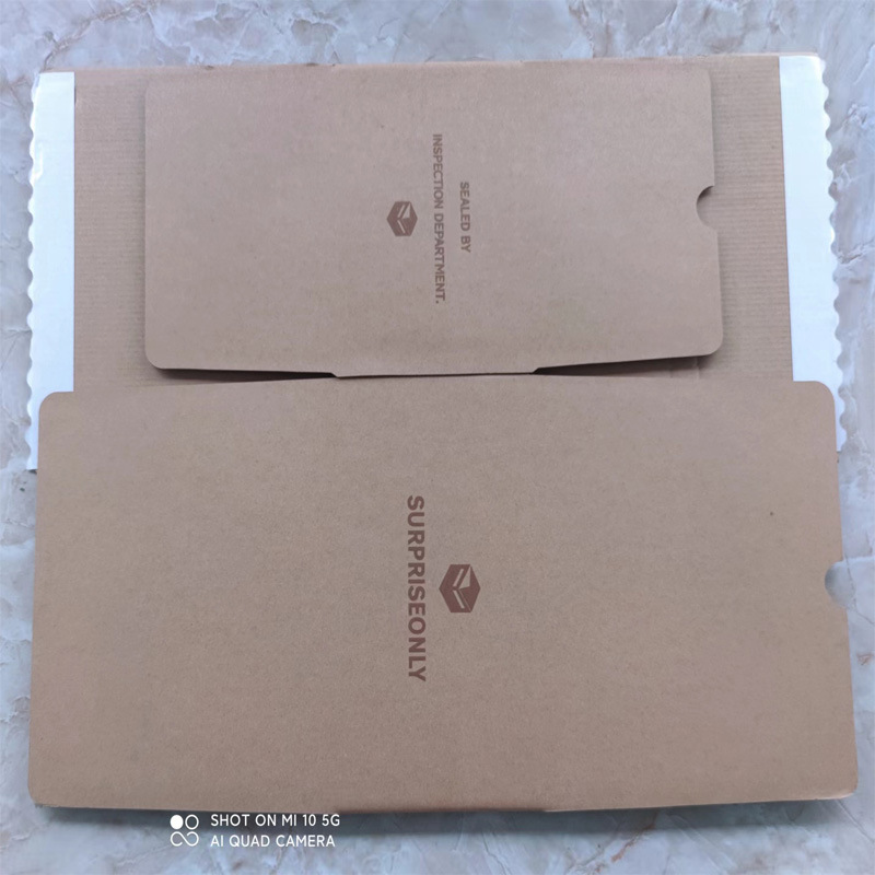Picture of Tape-Free Tear-Off Box Express Carton Manufacturer Direct Sales Amazon Carton Packaging Kraft Box Ready-Made Zipper Carton