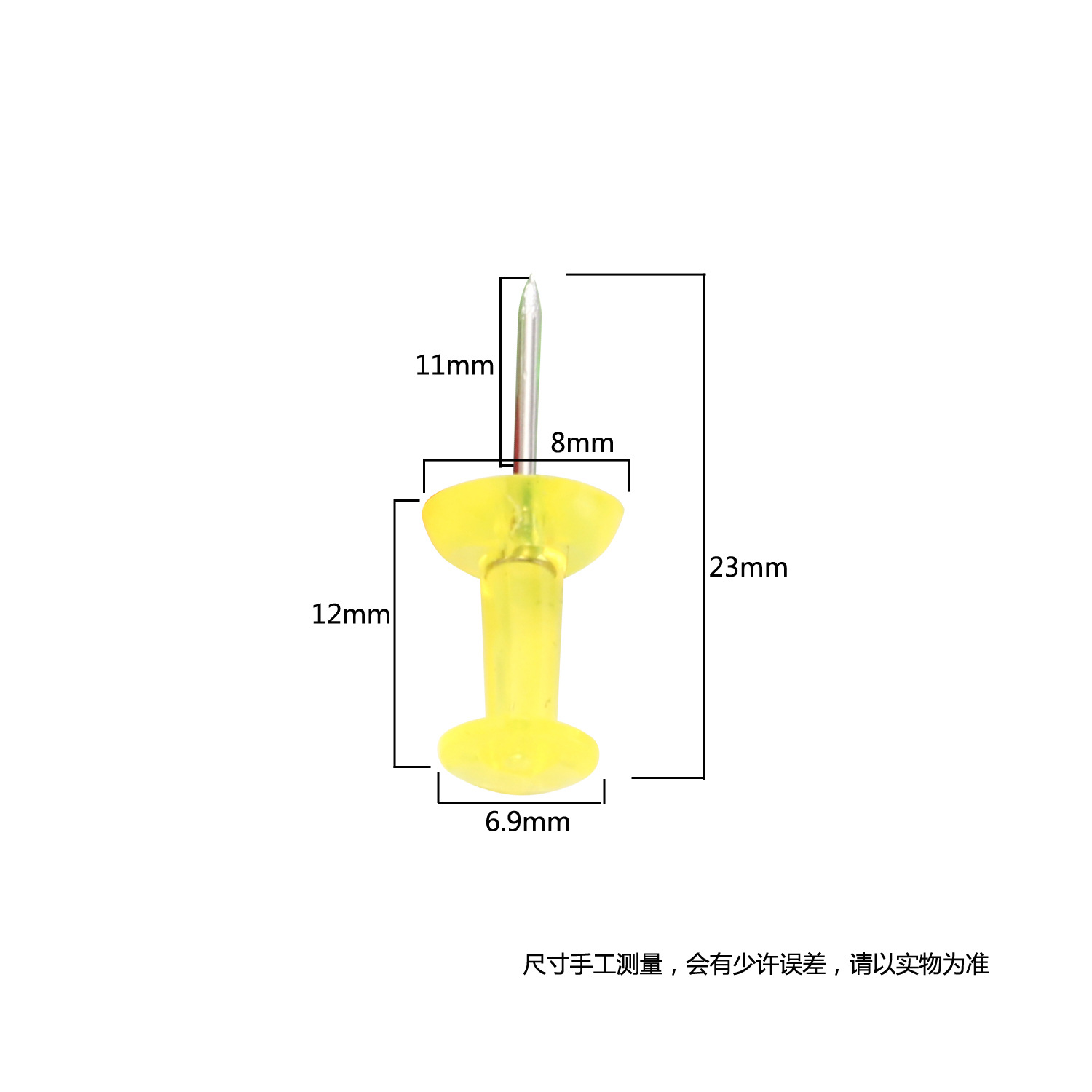Picture of Amazon pushpin color transparent I-shaped pin special-shaped I-shaped pin plastic pin pushpin press nail color nail bulk