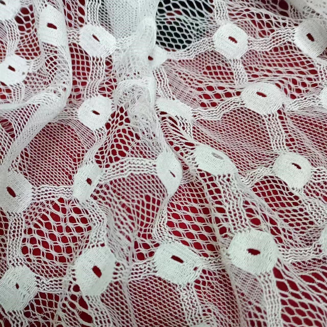 brocade cotton lace fabric bullet-free hollow small copper bone rope thin wedding dress clothing accessories lace cloth
