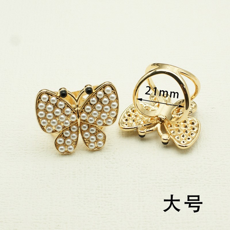 Picture of South Korea multi-functional scarf buckle high-grade Pearl fashion new Camellia windbreaker belt buckle high-end jewelry wholesale