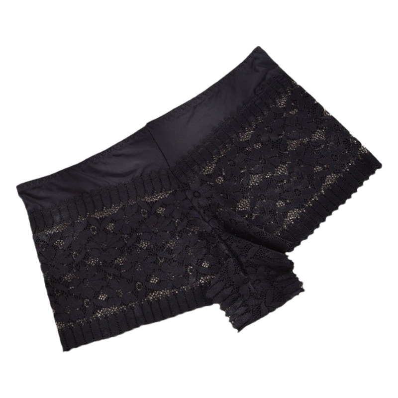 plus size ladies underwear sexy hollow lace thong breathable cotton crotch waist wholesale cross-border explosions