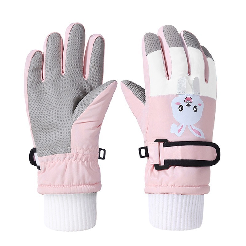 Picture of Children's Ski Gloves Waterproof Autumn and Winter Children's Warm Three-Dimensional Pattern Gloves Warm Cartoon New Style