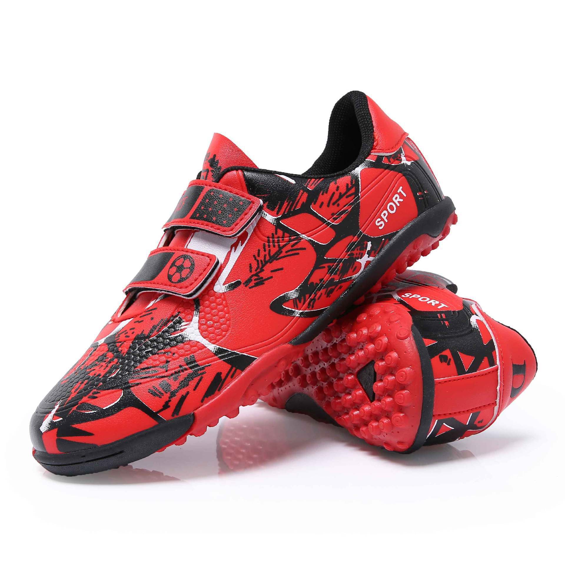 Picture of New Spring and Summer Velcro Football Shoes, Fashionable Long Spike Sports Shoes, Low-Top Children's Sports Shoes, Running Shoes