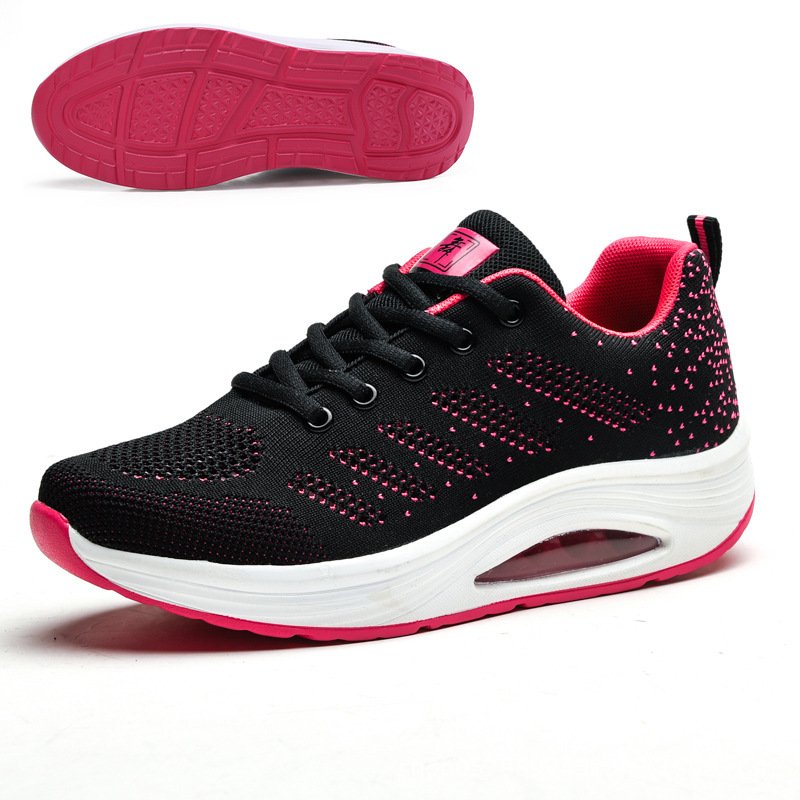 Picture of Summer Hollow dance shoes square dance women's shoes travel shoes soft bottom ghost dance flying woven shoes walking sports dancing shoes