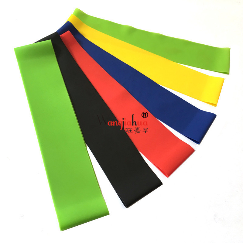 Picture of Yoga stretch band leg elastic ring resistance ring flat rubber band strength training latex resistance band cross-border supply