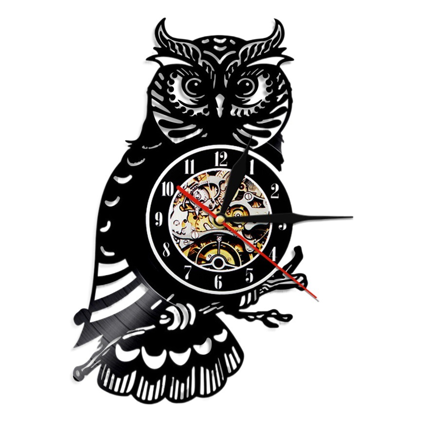 Vinyl record Wall Clock Vinyl Wall Clock creative retro nostalgic Wall Clock Wall Clock cross-border