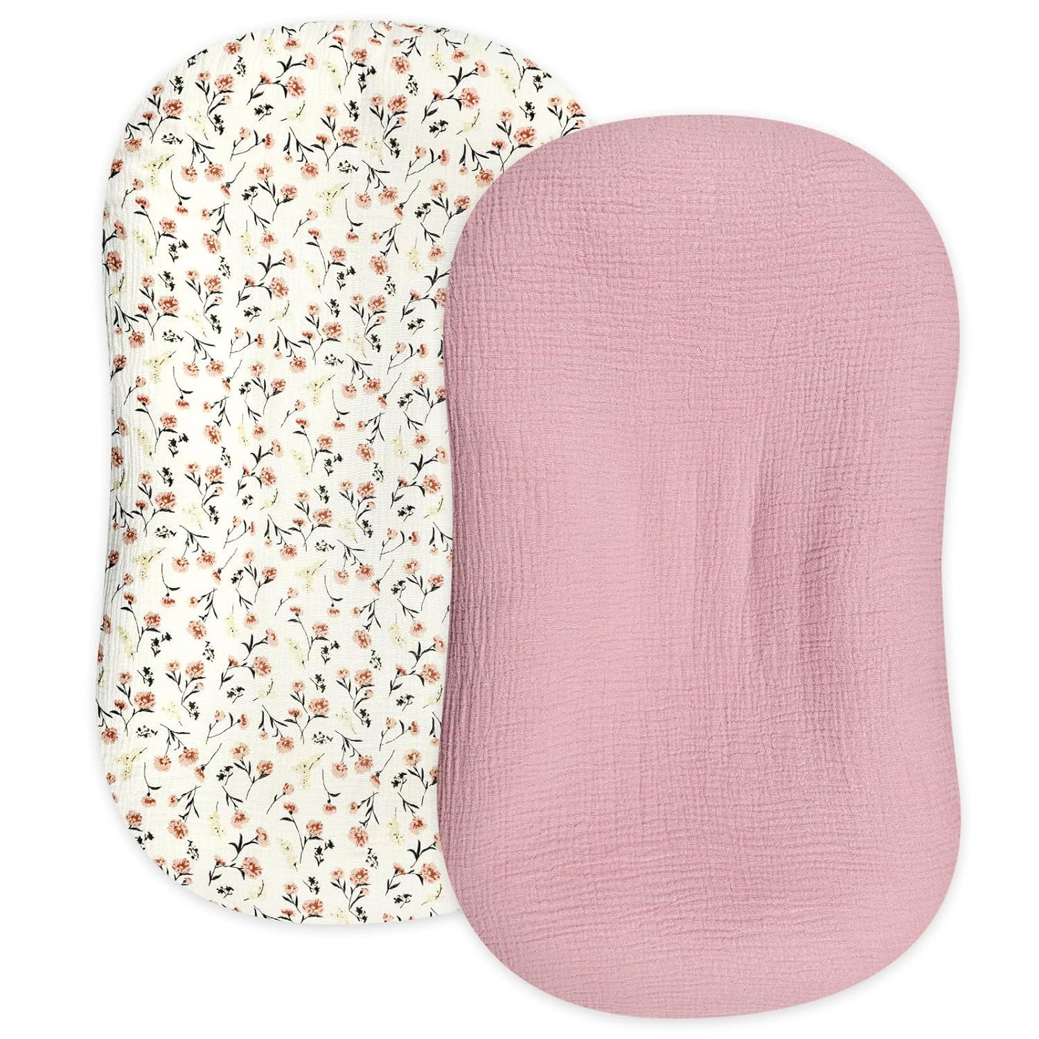Picture of Cross-border Baby Bed Bed Cover Cotton Yarn Muslin Movable Baby Bed Pressure-resistant Removable Washable Bed Cover