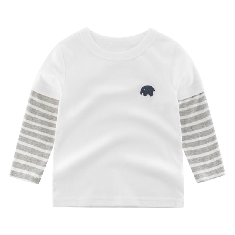 Picture of 27Kids children's clothing spring new wholesale Korean version of children's long sleeve T-shirt cotton girls bottoming shirt a generation of hair