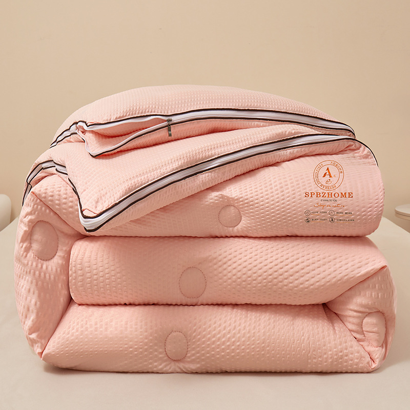 Picture of Class A soybean fiber quilt zipper two-in-one double-child quilt core Spring and Autumn thickened warm winter quilt