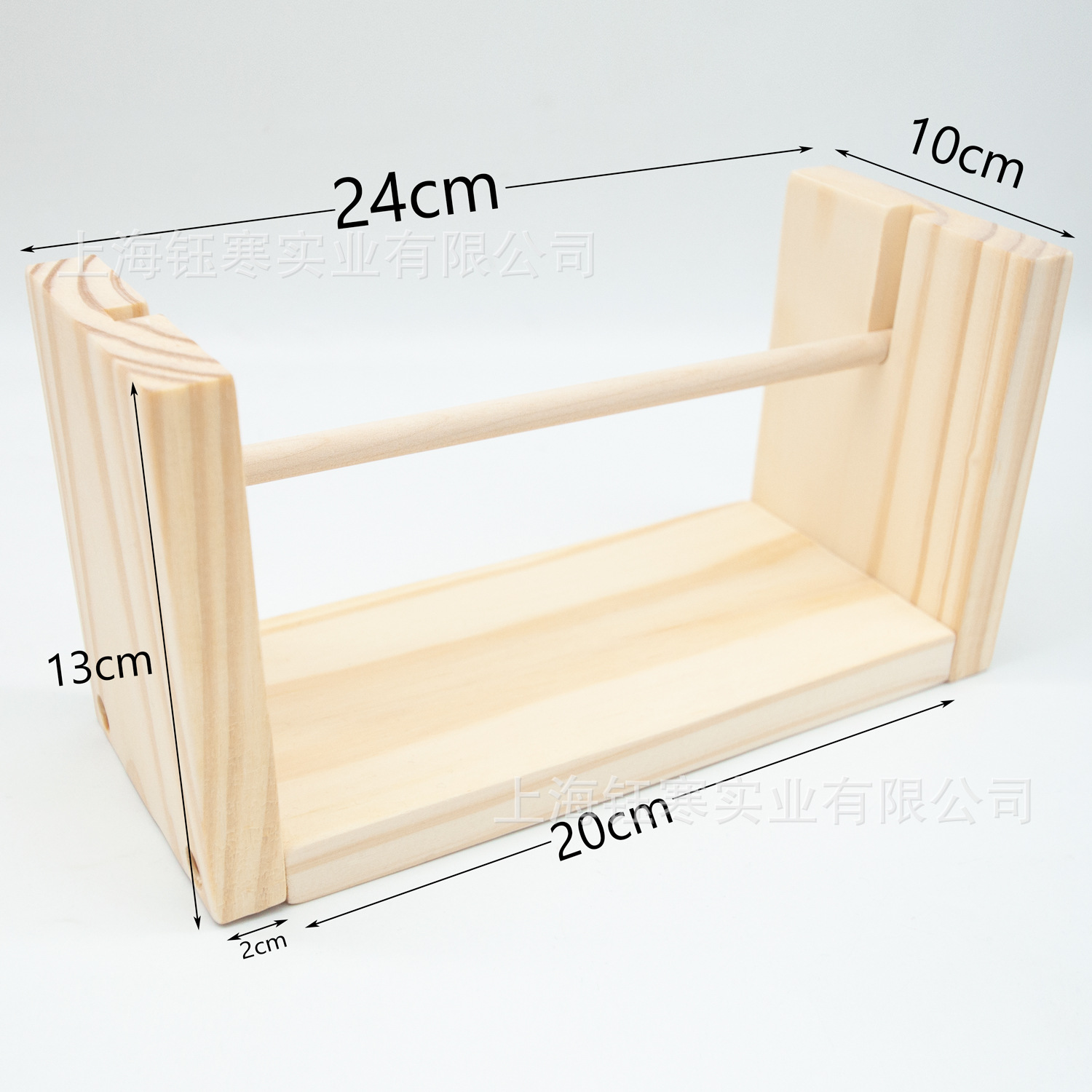 Picture of Auxiliary crocheting tool for rotating horizontal wool shaft