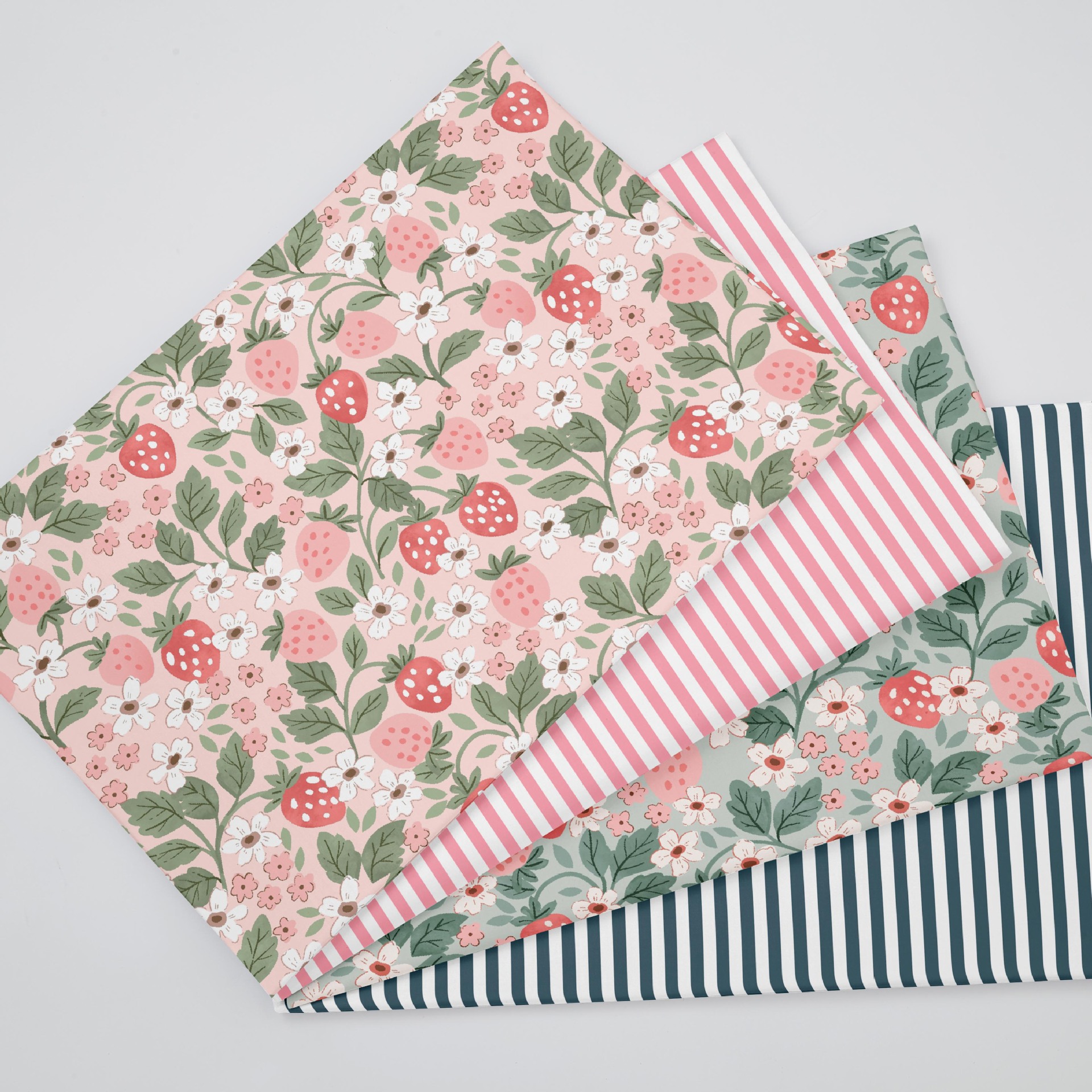 Wholesale Supply 133*72 Twill Printed Fabric Cartoon Printed 40-Count Cotton Fabric 1.6m Width