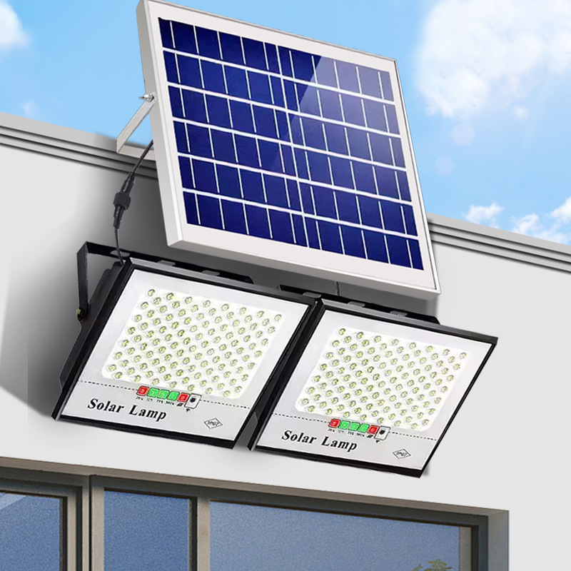 Picture of Pinye solar flood lights, outdoor super bright garden lights, household led, outdoor high-power rural street lights