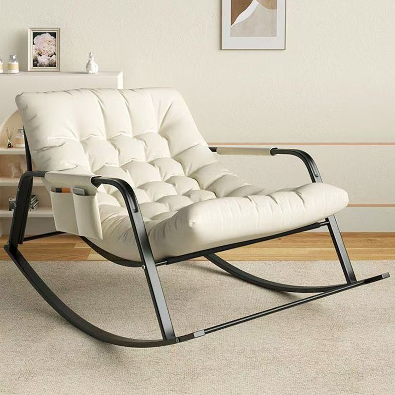 Lazy Sofa Balcony Leisure Chair Rocking Chair Adult Lounge Chair Sofa Comfortable Sofa Chair Living Room Double Rocking Chair